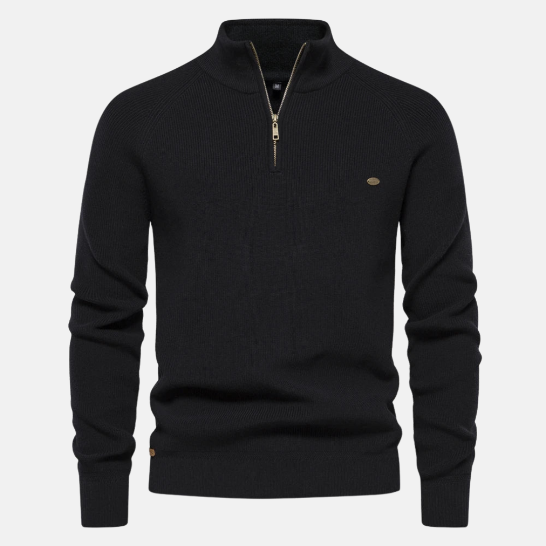 IRVIN HALF-ZIP TRØJE