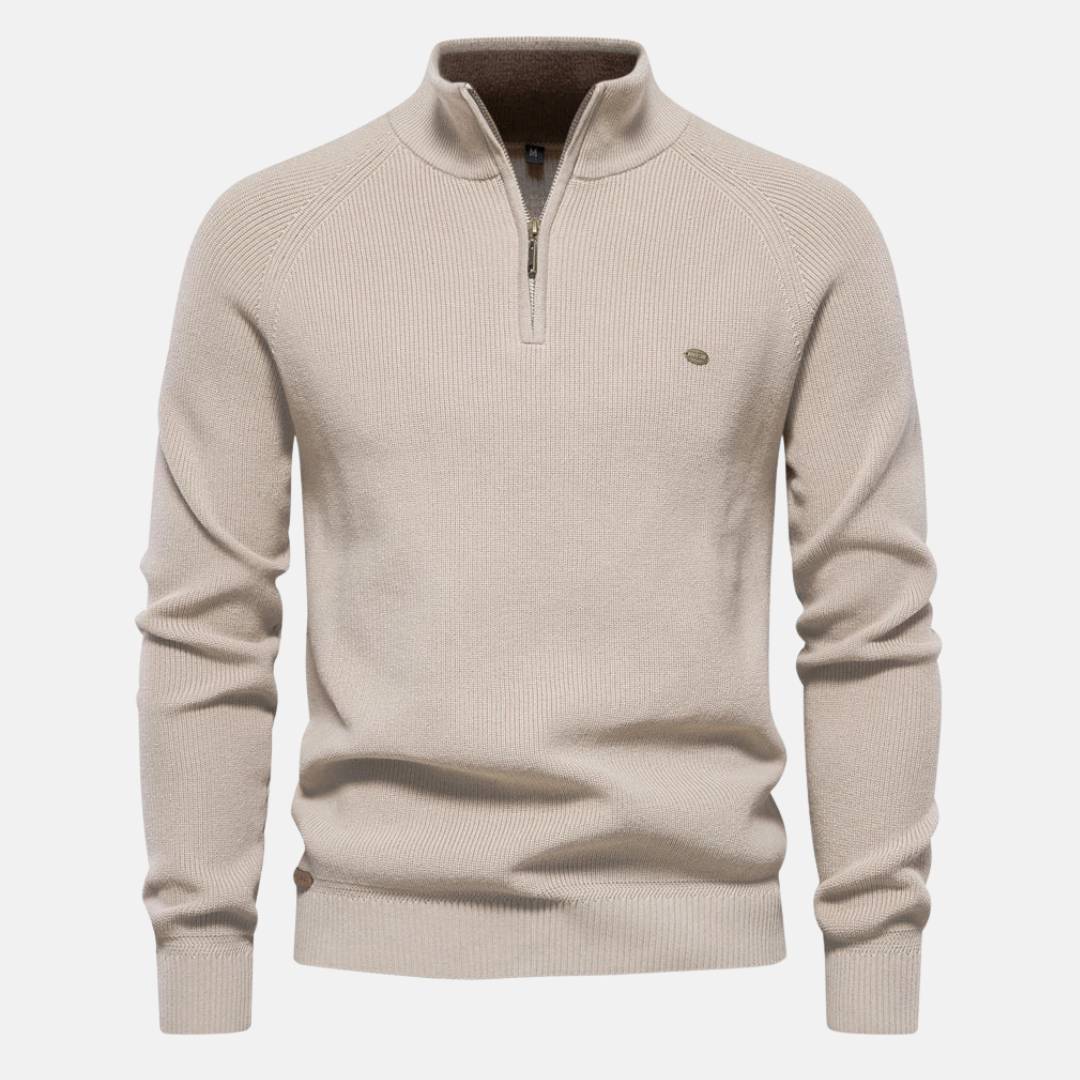 IRVIN HALF-ZIP TRØJE