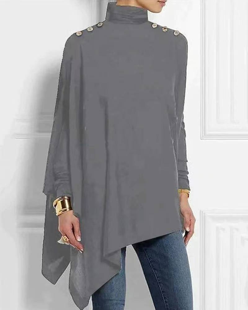 Ari - Elegant Asymmetrisk Top til Kvinder